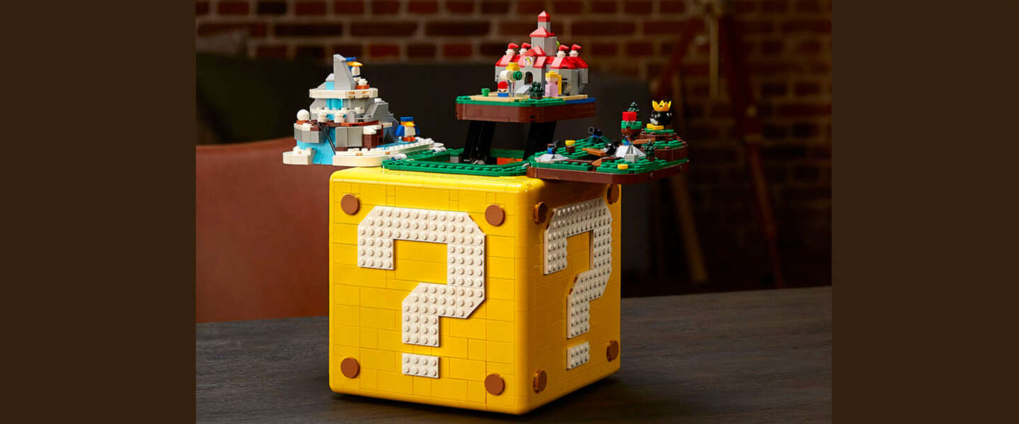 ​LEGO onthult vraagtekenblok-set voor alle Super Mario 64-fans