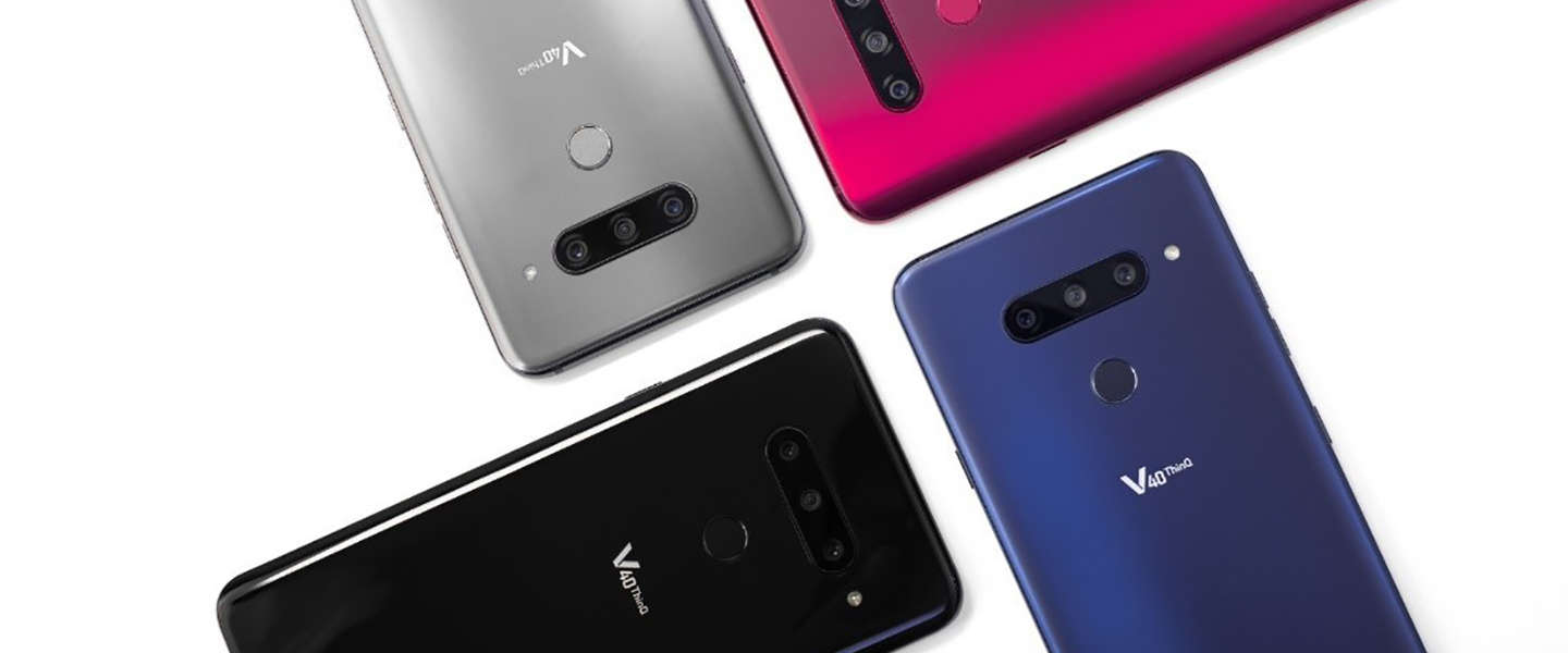 Een smartphone met 5 camera’s? Dit is de LG V40 ThinQ​