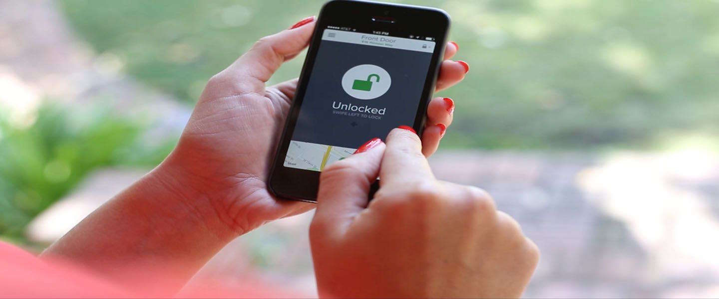 Met je smartphone de deur van het slot halen