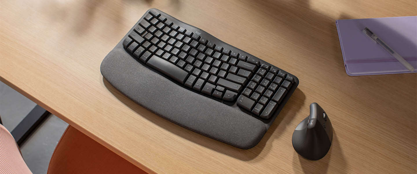 Dit is het nieuwe Wave Keys-toetsenbord van Logitech
