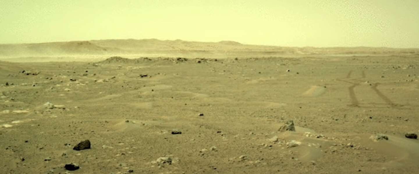 Bijzondere drone beelden van Mars