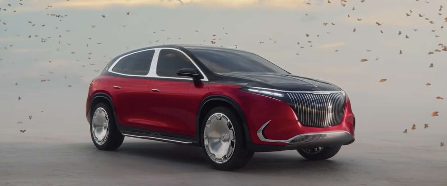 Mercedes shows electric Maybach