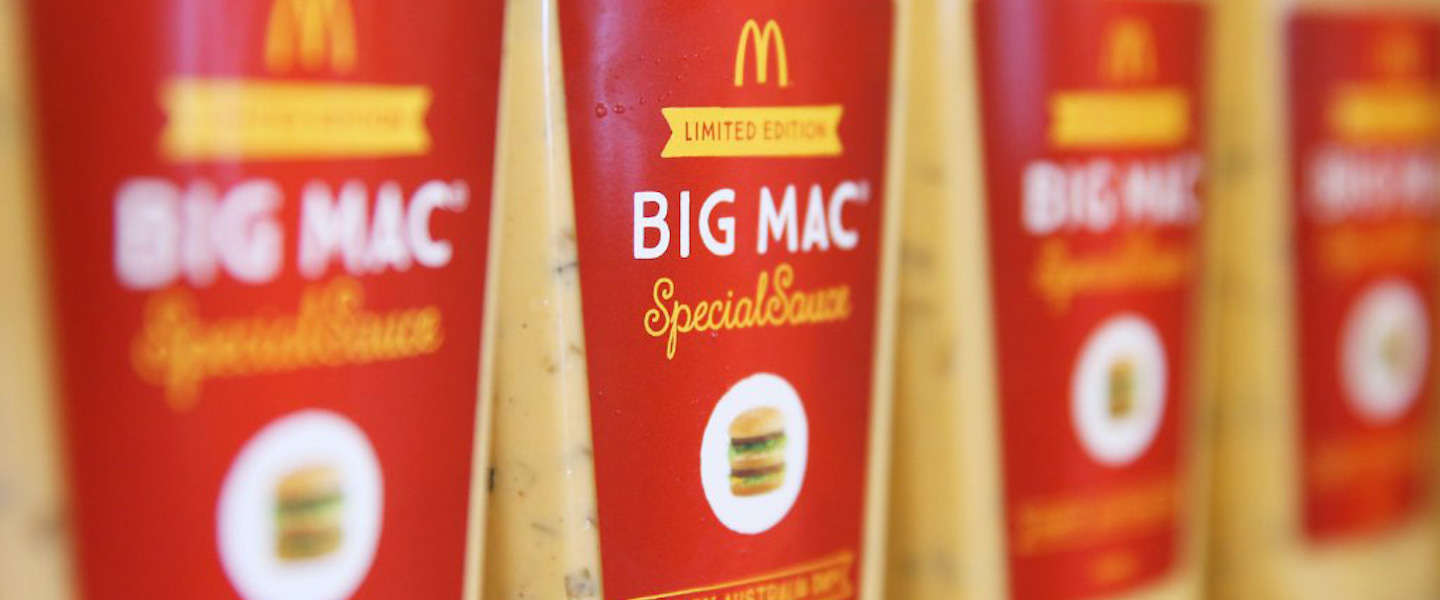 Je kunt de McDonald's Big Mac saus nu in een fles kopen!