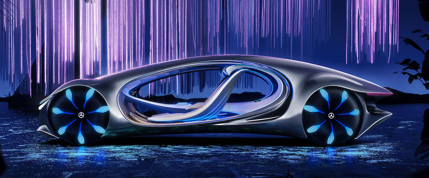 Mercedes-Benz VISION AVTR een op Avatar geïnspireerde concept car
