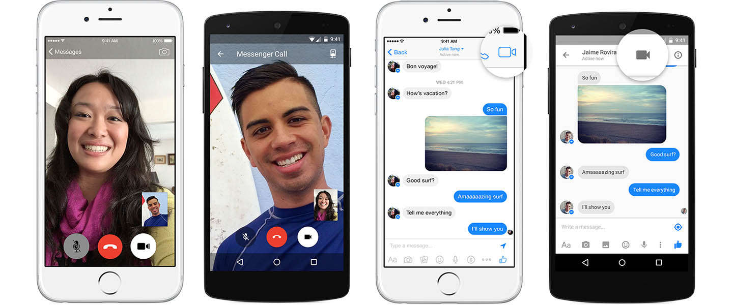 Videobellen nu ook vanuit Facebook Messenger