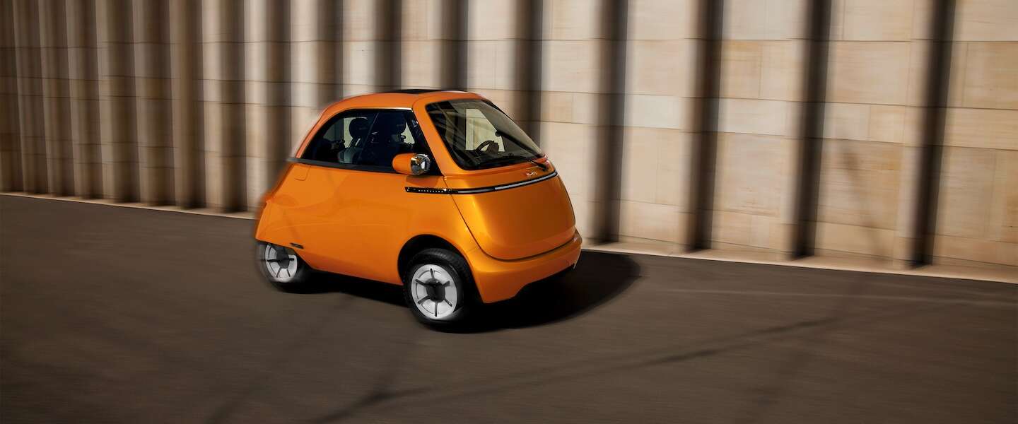 De elektrische Microlino bubblecar komt naar Nederland
