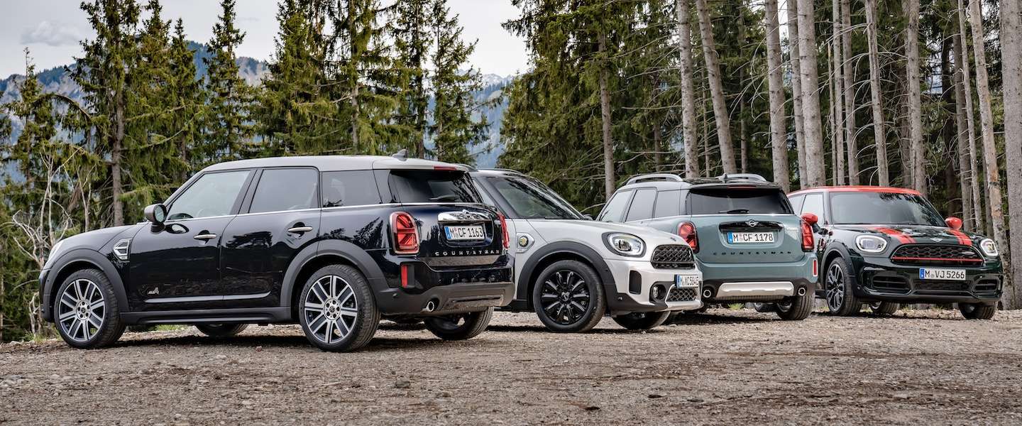 De MINI Countryman krijgt een moderne facelift