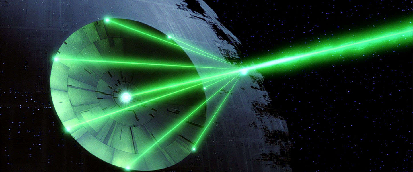 Wetenschappers gaan een mini "Death Star" bouwen