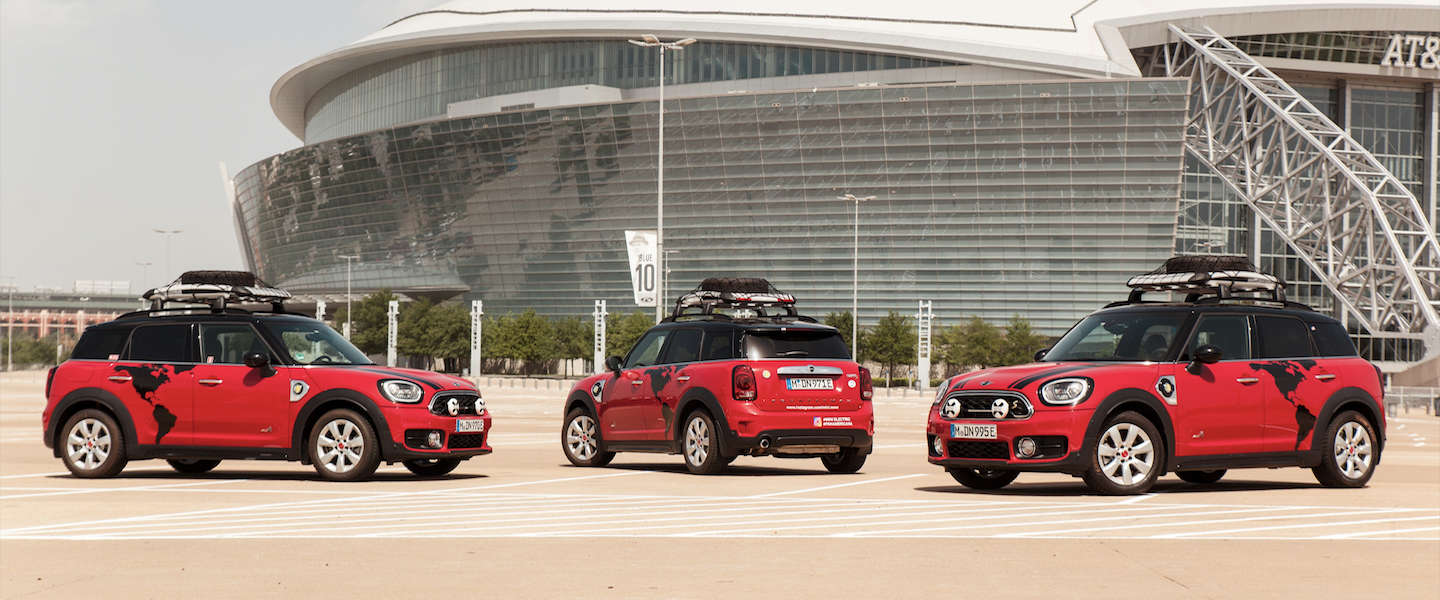 MINI Cooper plug-in hybrid begint aan Panamericana-avontuur