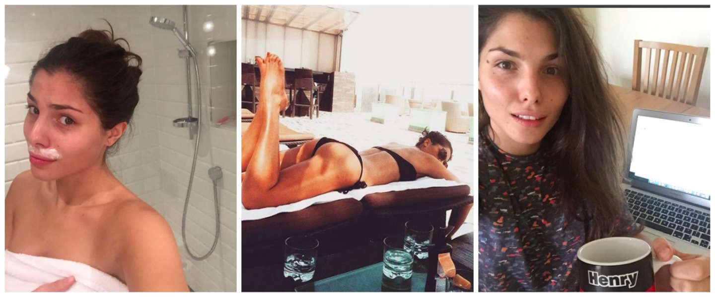Model Stina Sanders post realistische foto's en verliest meer dan 3.000 volgers