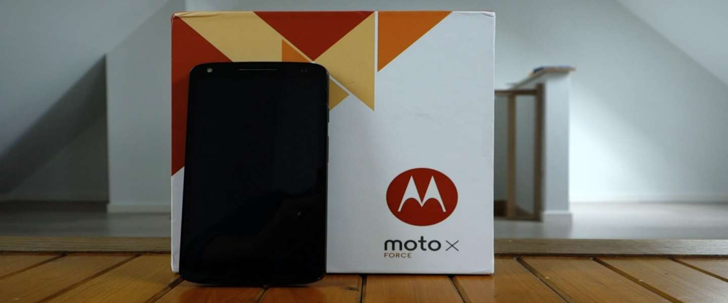 Moto X Force: smartphone met onbreekbaar scherm