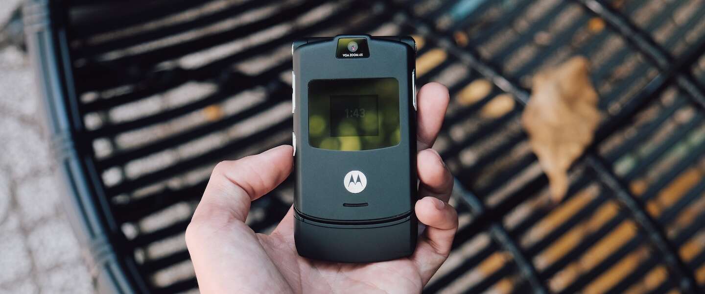 Motorola RAZR3 ‘clamshell smartphone’ gespot