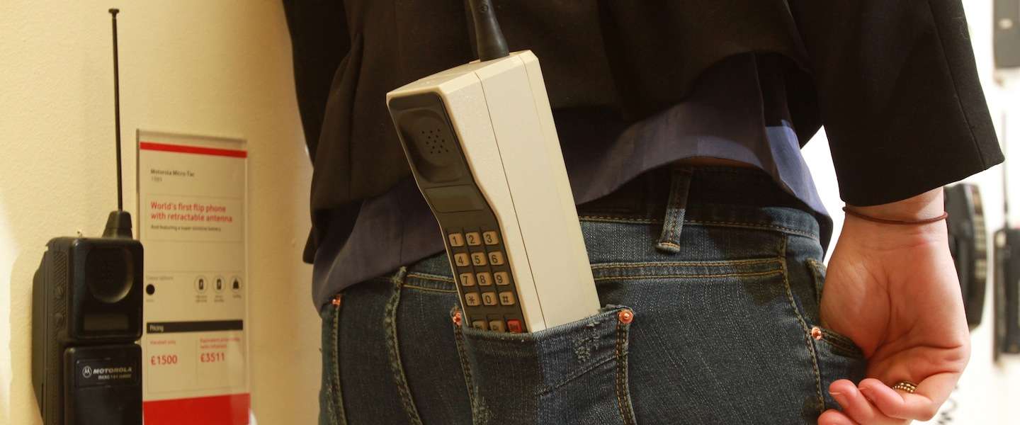 Het eerste mobiele telefoongesprek vond 30 jaar geleden plaats