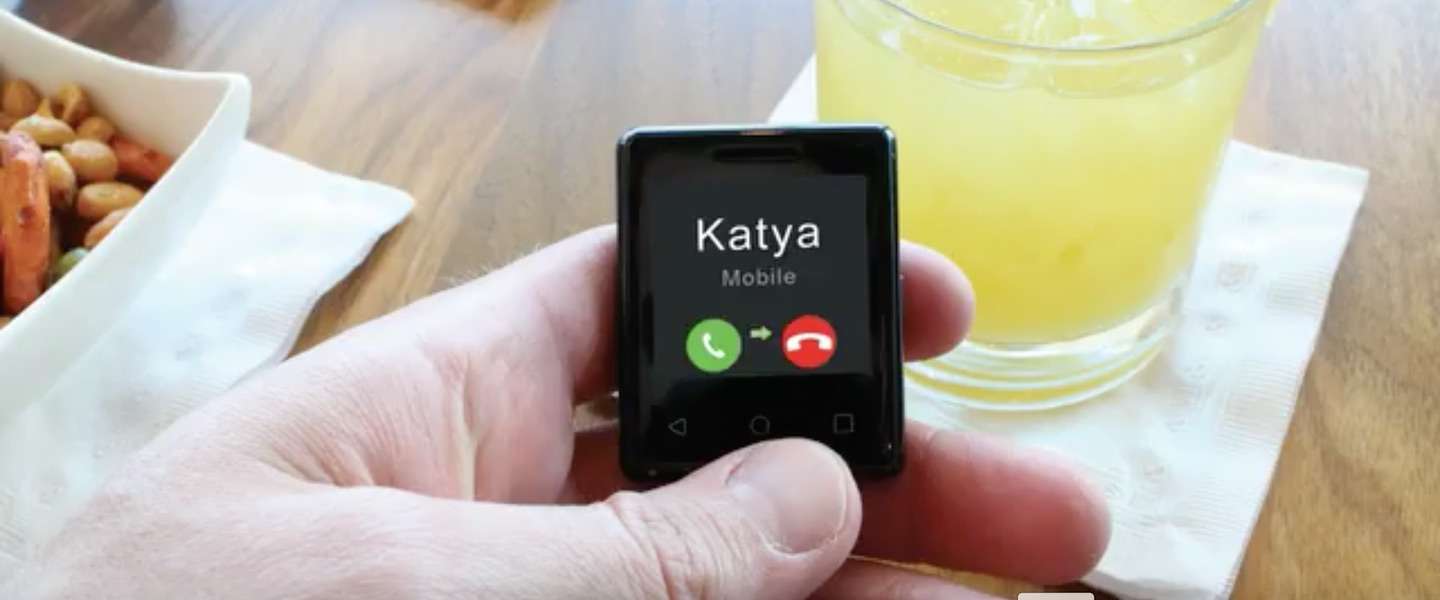Is Nanite de kleinste smartphone ter wereld?
