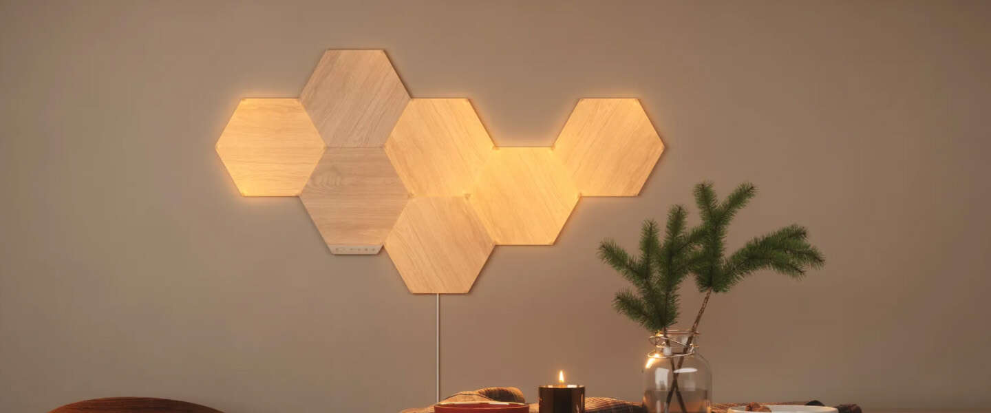 ​Nanoleaf-lampen lijken nu op lichtgevend hout