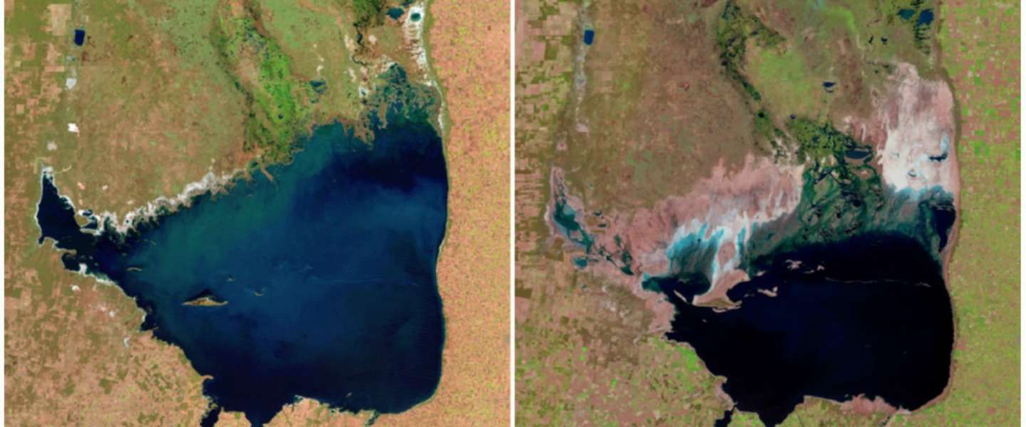 Foto's van NASA laten zien hoe de aarde is veranderd de afgelopen jaren