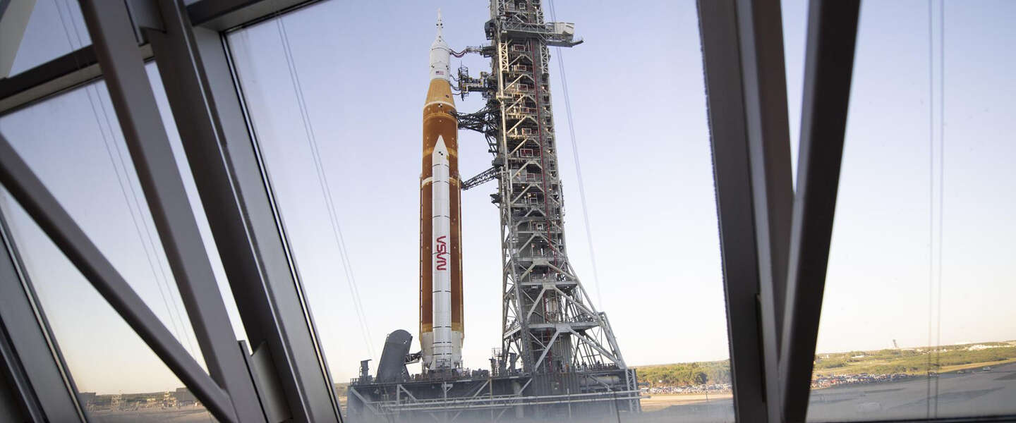NASA's Space Launch System-raket gaat in juni voor poging 2