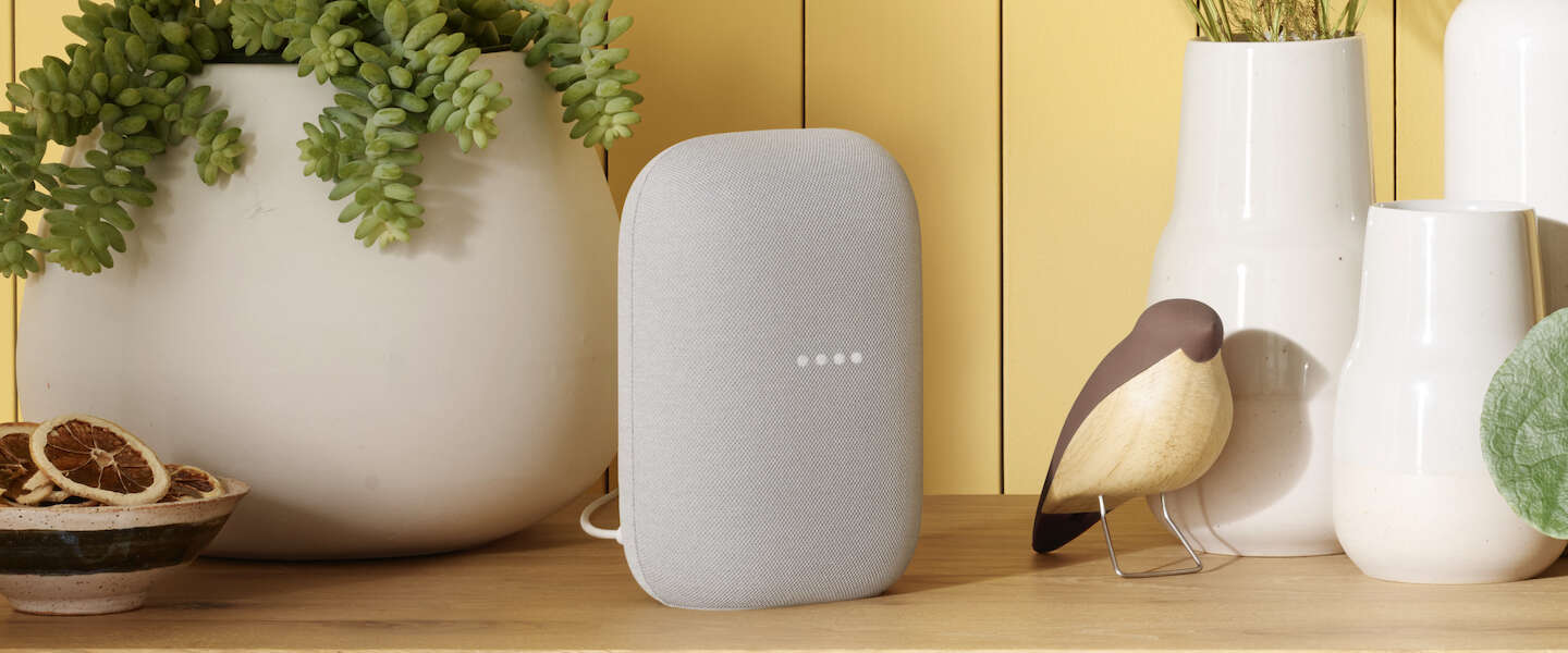 De nieuwe Nest Audio vooral ontworpen voor weergave van muziek