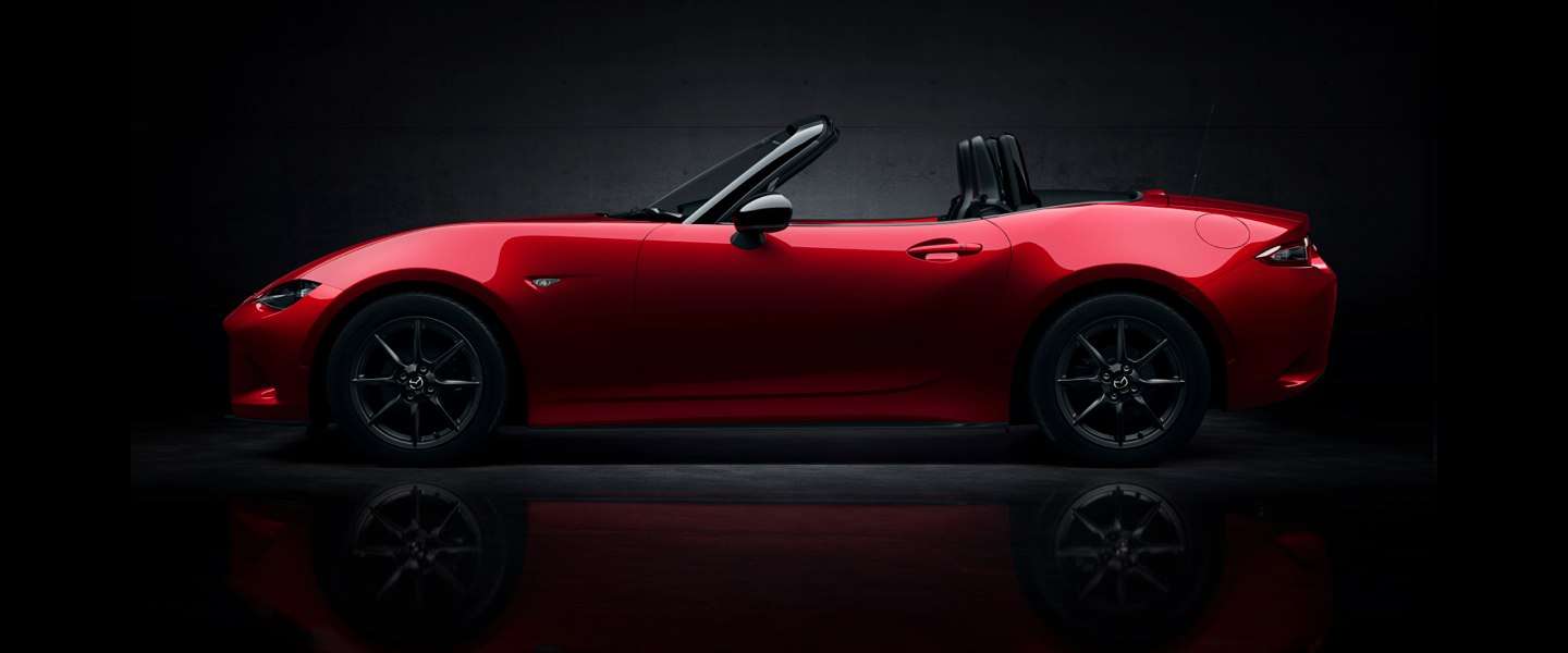De nieuwe Mazda MX-5, 's werelds populairste roadster is mooi en lekker stoer