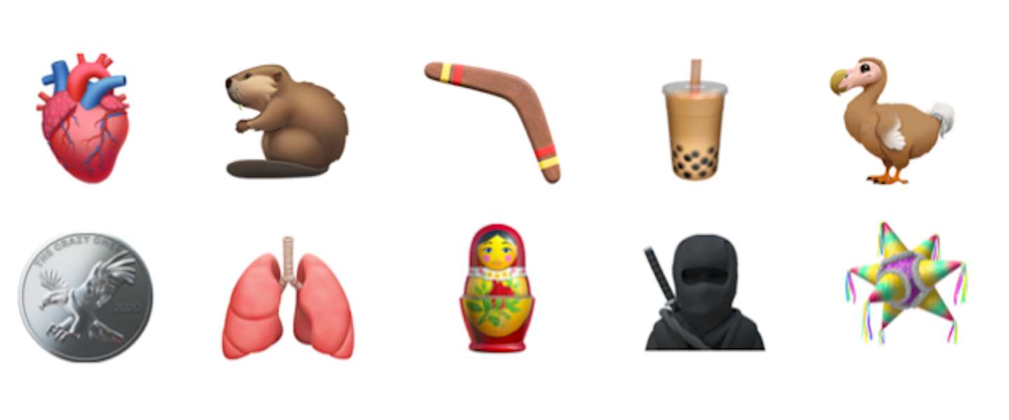 Deze nieuwe Emoji zijn binnenkort beschikbaar voor Apple in iOS 14.2