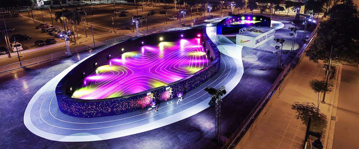 NIKE introduceert 's werelds eerste LED Running Track