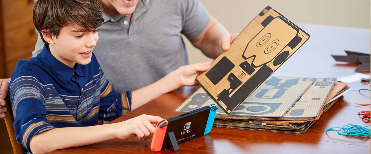 Nintendo Labo: creatief spelen met karton én je Switch