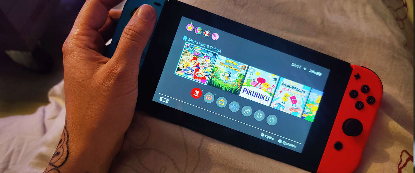 Drie om jaren na een Nintendo Switch te kopen