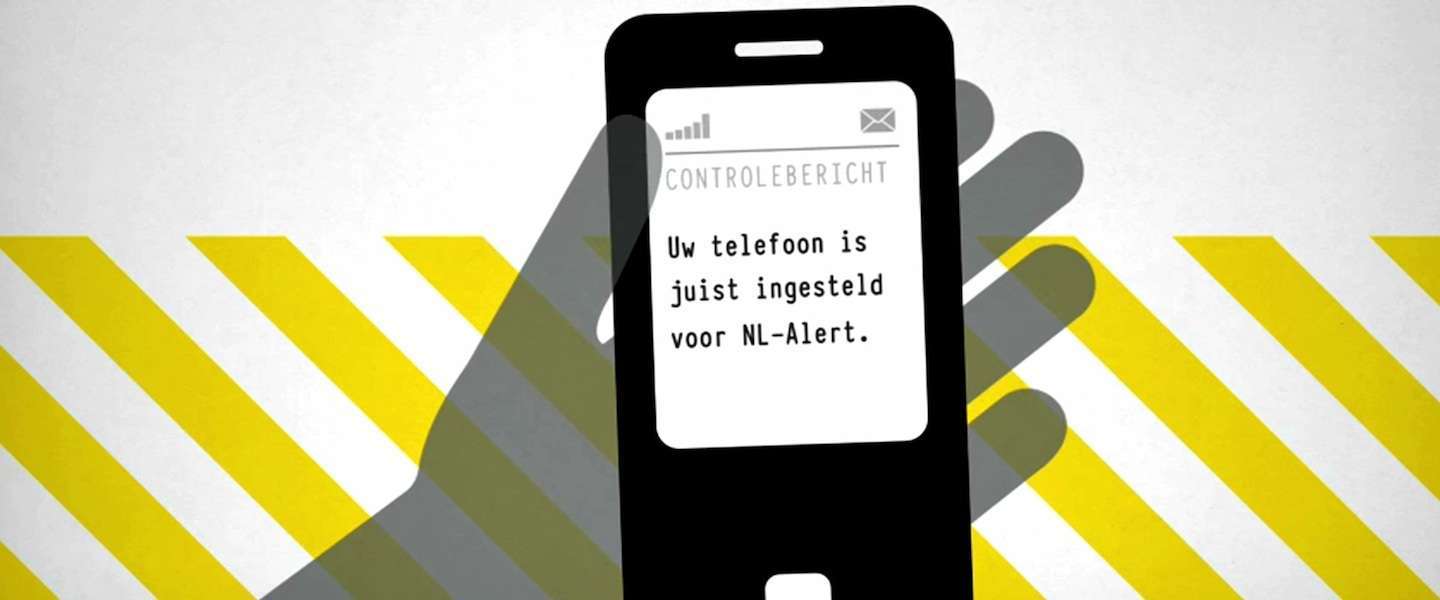 Don't panic: Landelijk controlebericht NL-Alert