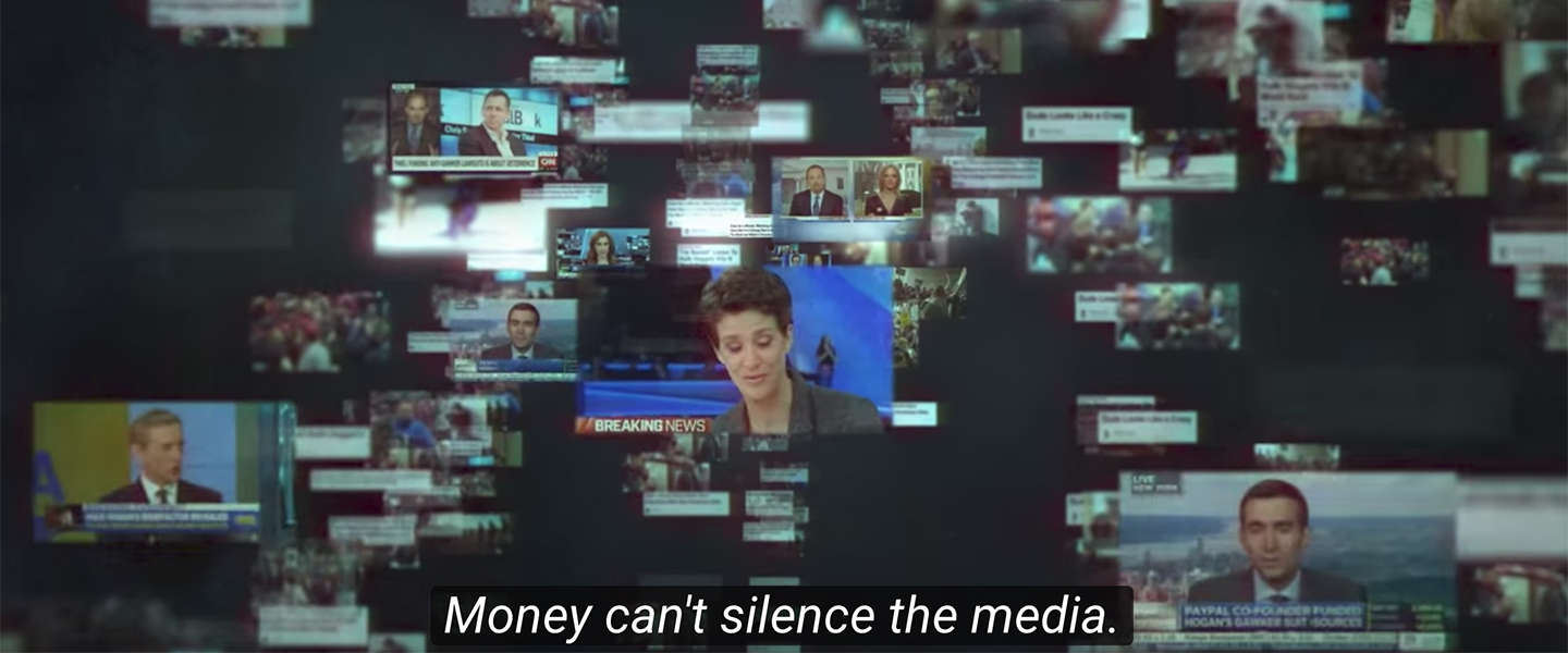 23 juni op Netflix: Nobody Speak. Miljardairs versus media.