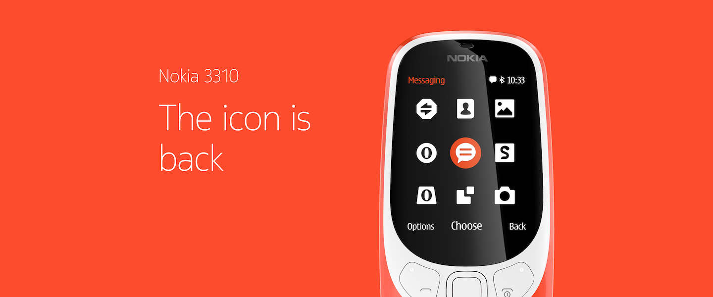 De sensatie van Mobile World: de Nokia 3310 is terug