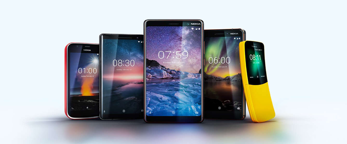 Nokia is terug en lanceert maar liefst 5 nieuwe smartphones