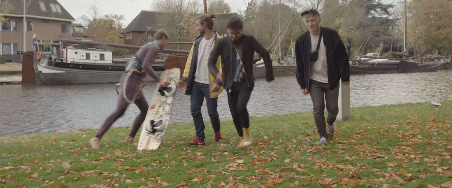 Kite vs trein, wie is er sneller?