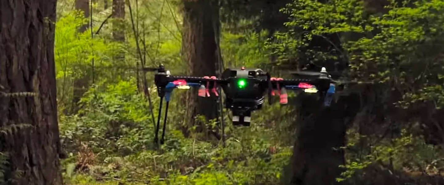 Autonome drone van Nvidia kan navigeren zonder GPS