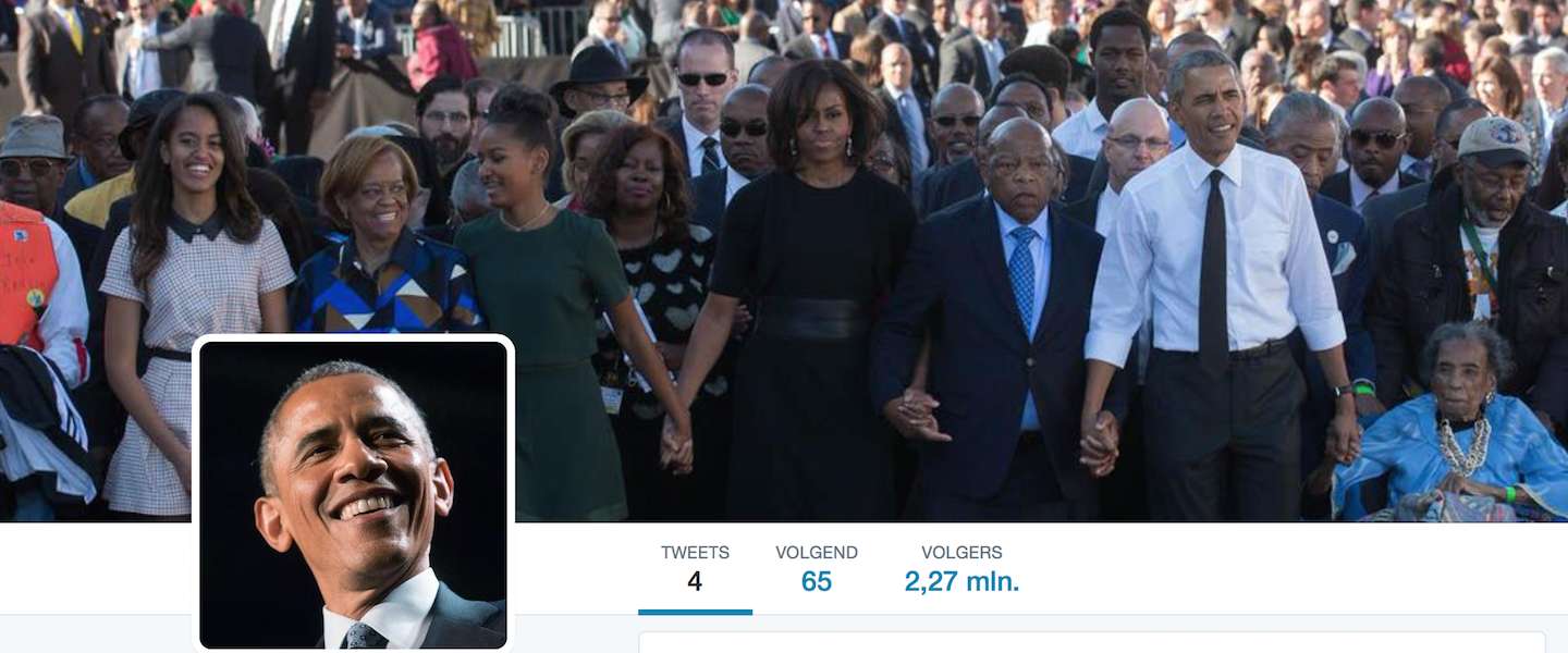 Obama breekt Twitter-record