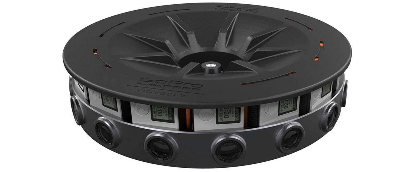 GoPro Odyssey gelanceerd voor het opnemen van VR beeld