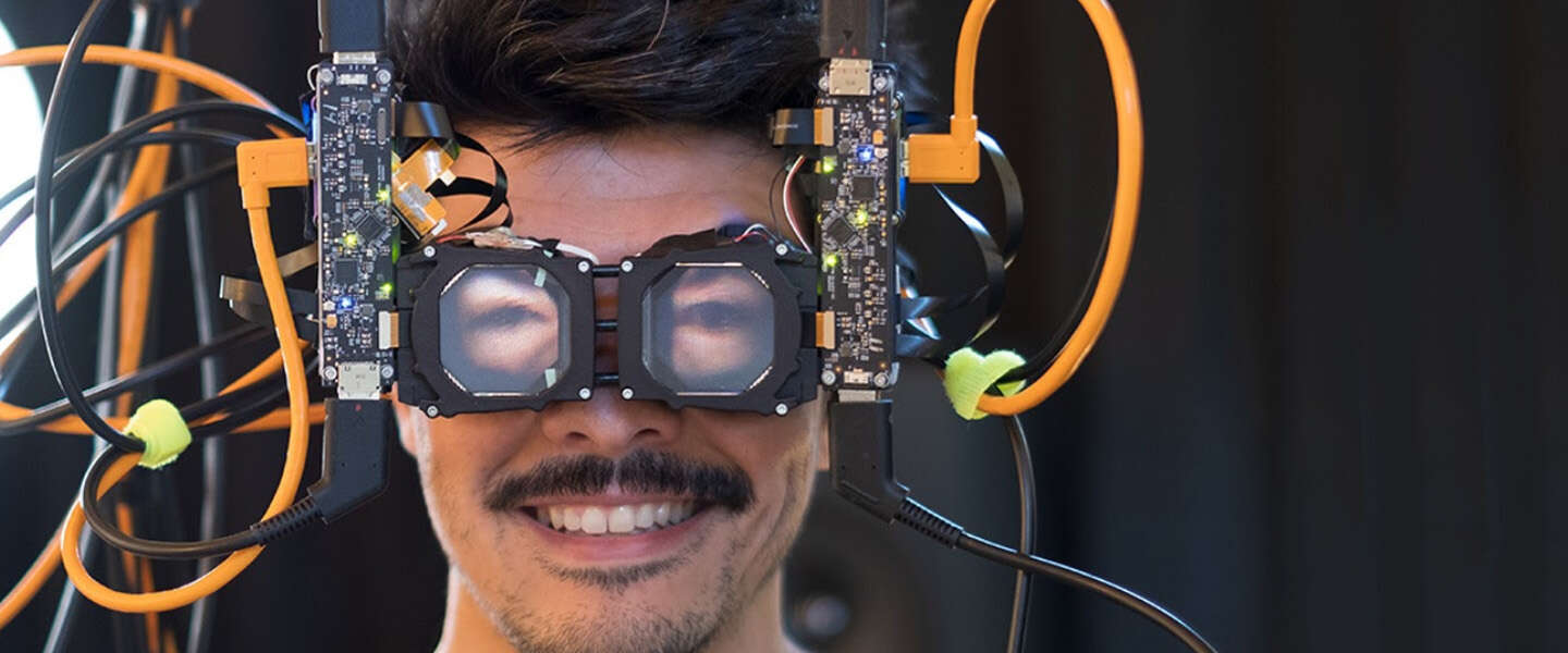 Facebook kan nu je ogen op je VR-bril projecteren