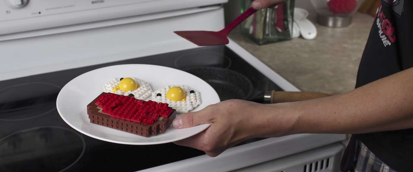 Video: dit is hoe een ontbijtje van LEGO eruit zou zien