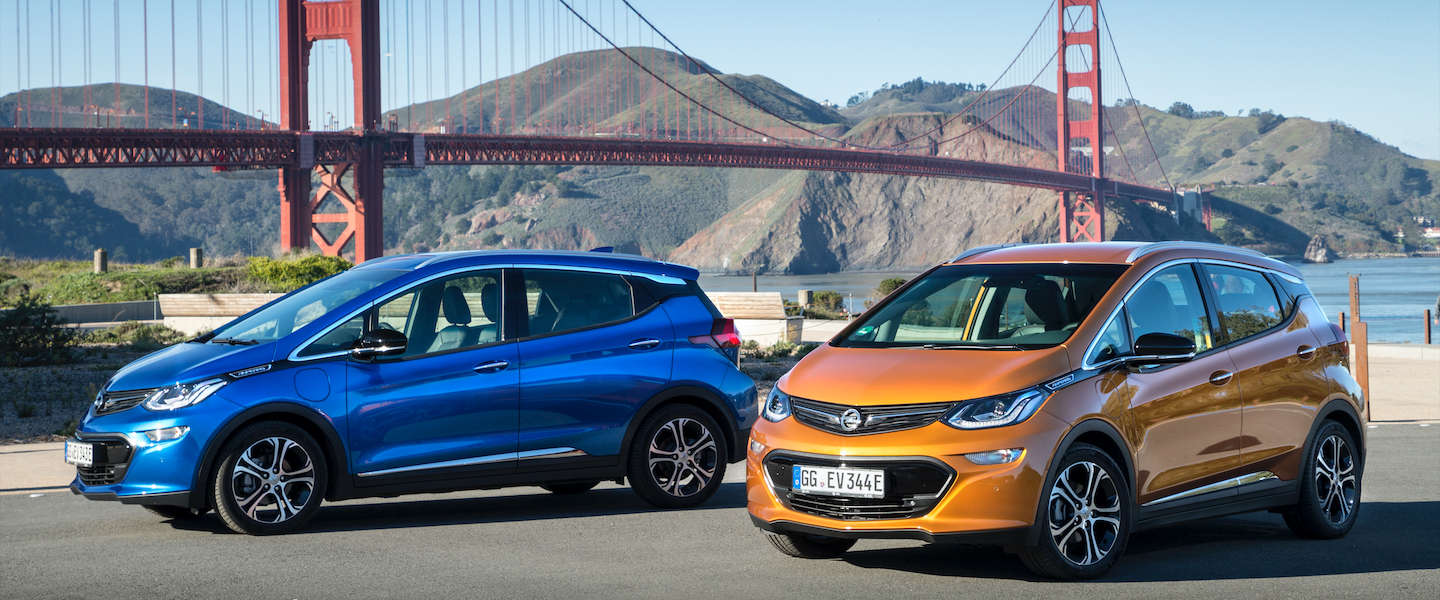 Opel Ampera-e maakt zijn debuut in de straten van San Francisco