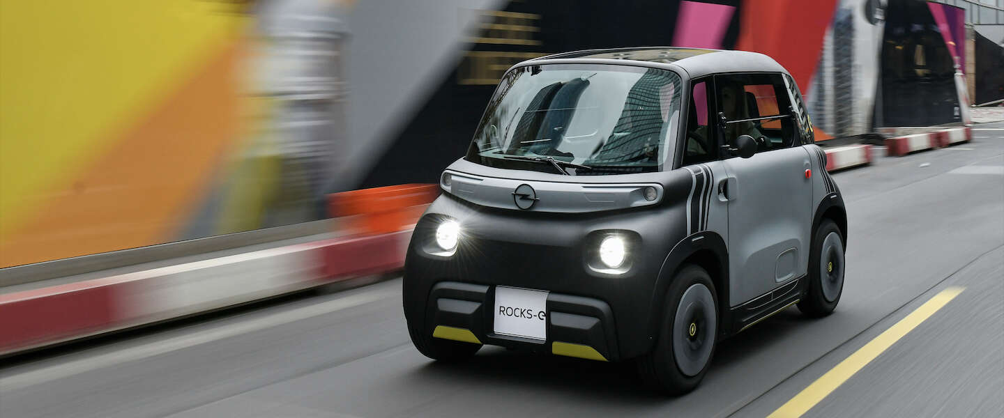 Opel Rocks-e het nieuwe alternatief tussen scooter en auto