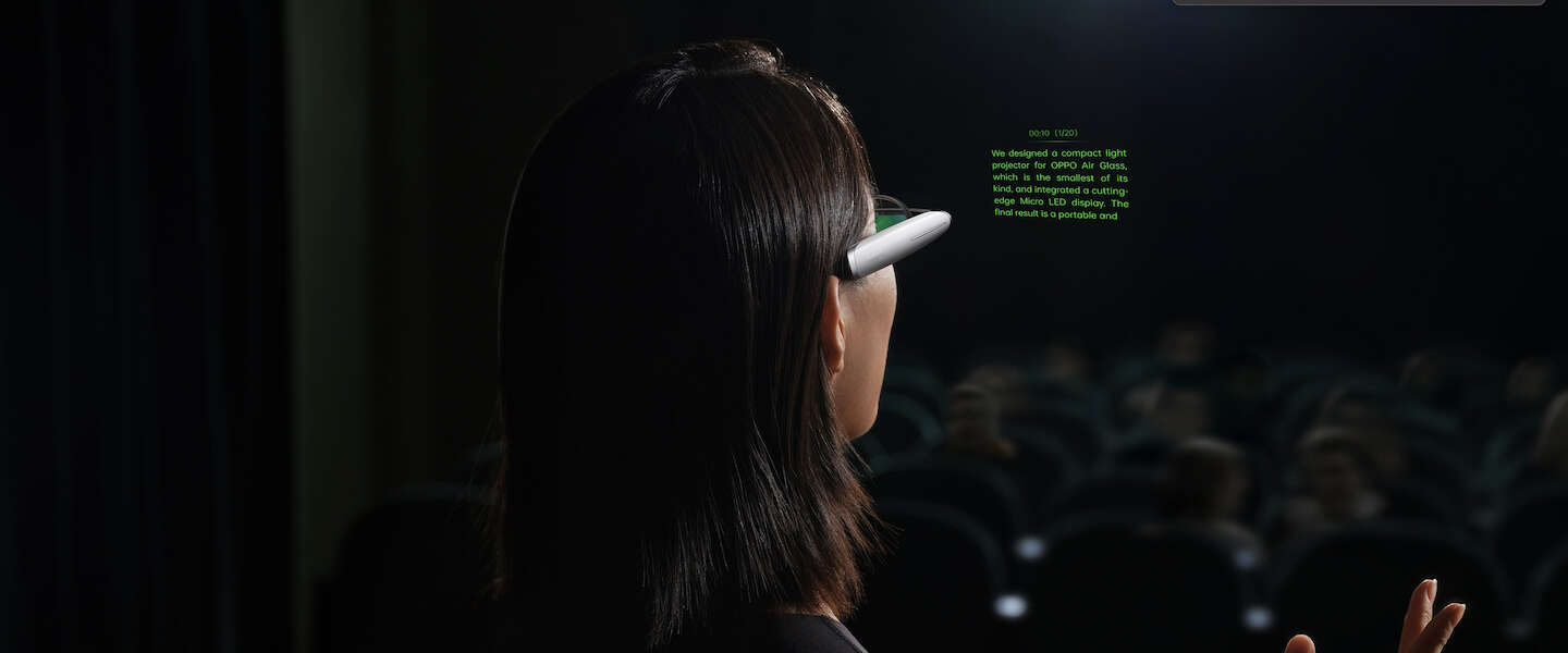 Oppo Air Glass nieuw smart glass-product voor consumenten