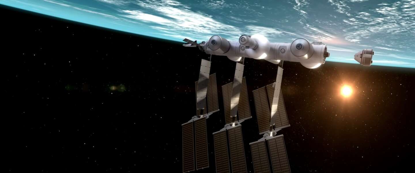 Bezos wil een bedrijvenpark in de ruimte bouwen