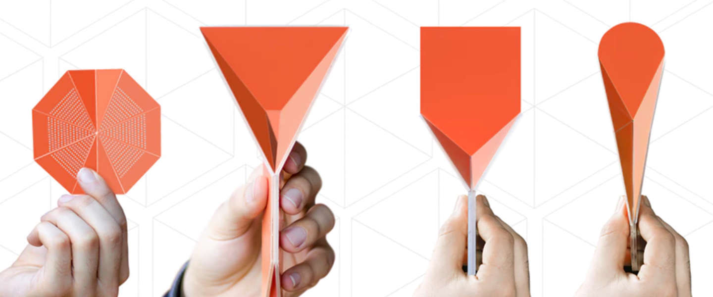 De Ori Kit: slim, mooi en multifunctioneel origami-bestek