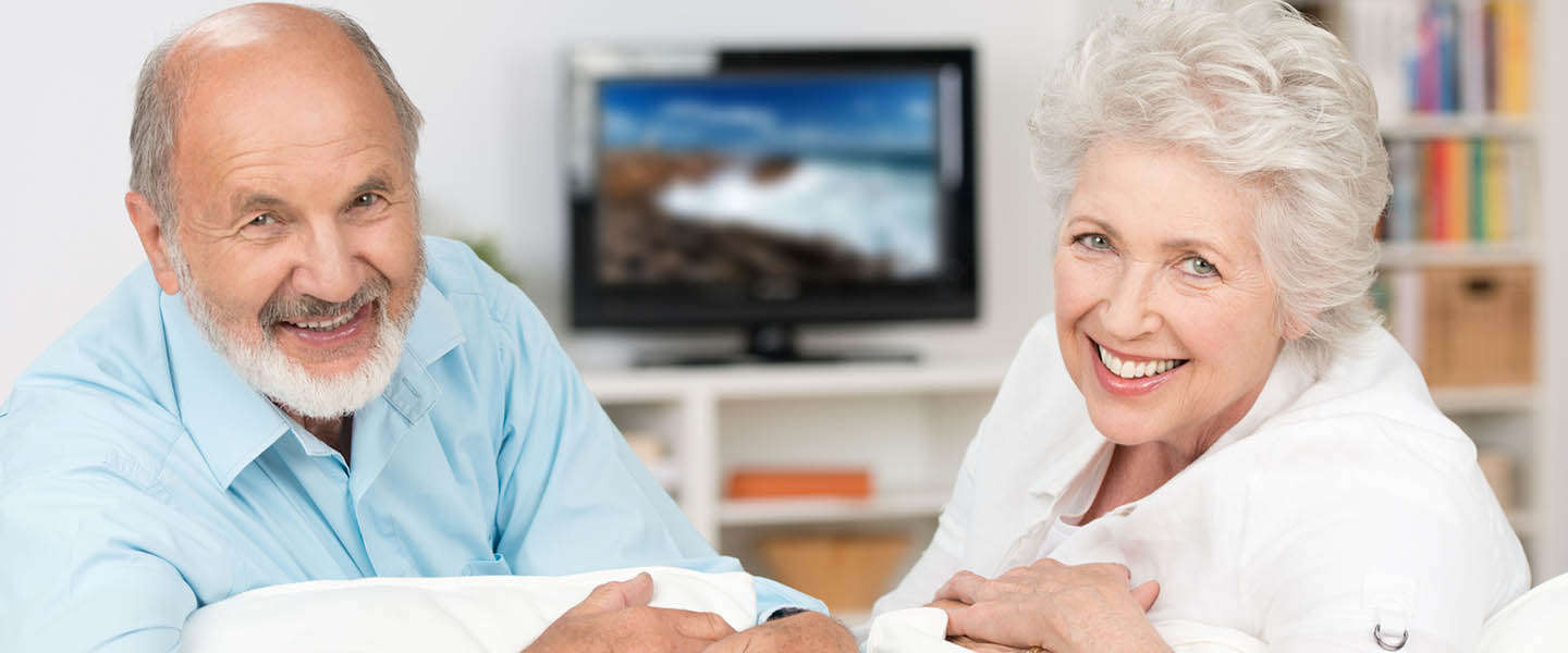 Televisie kijken is voor ouderen