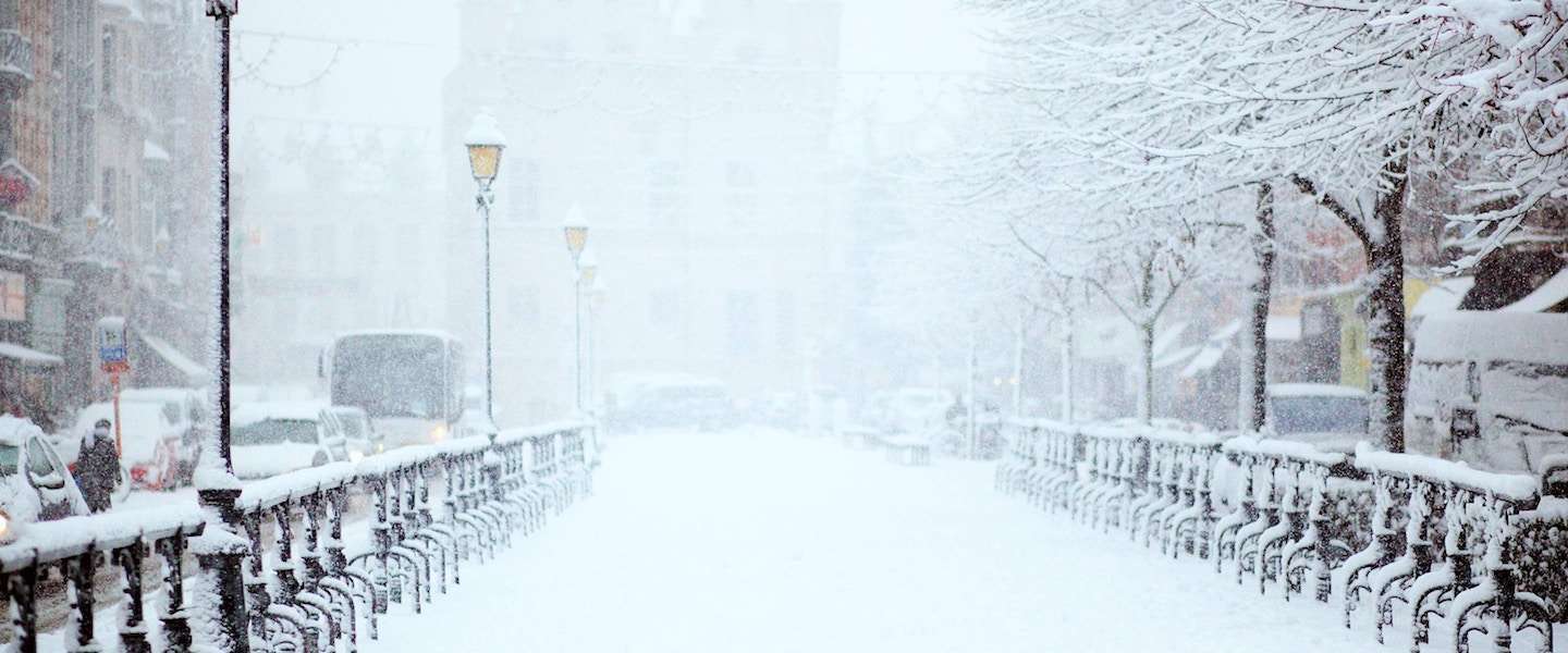 De meest adembenemende beelden van Parijs in de sneeuw