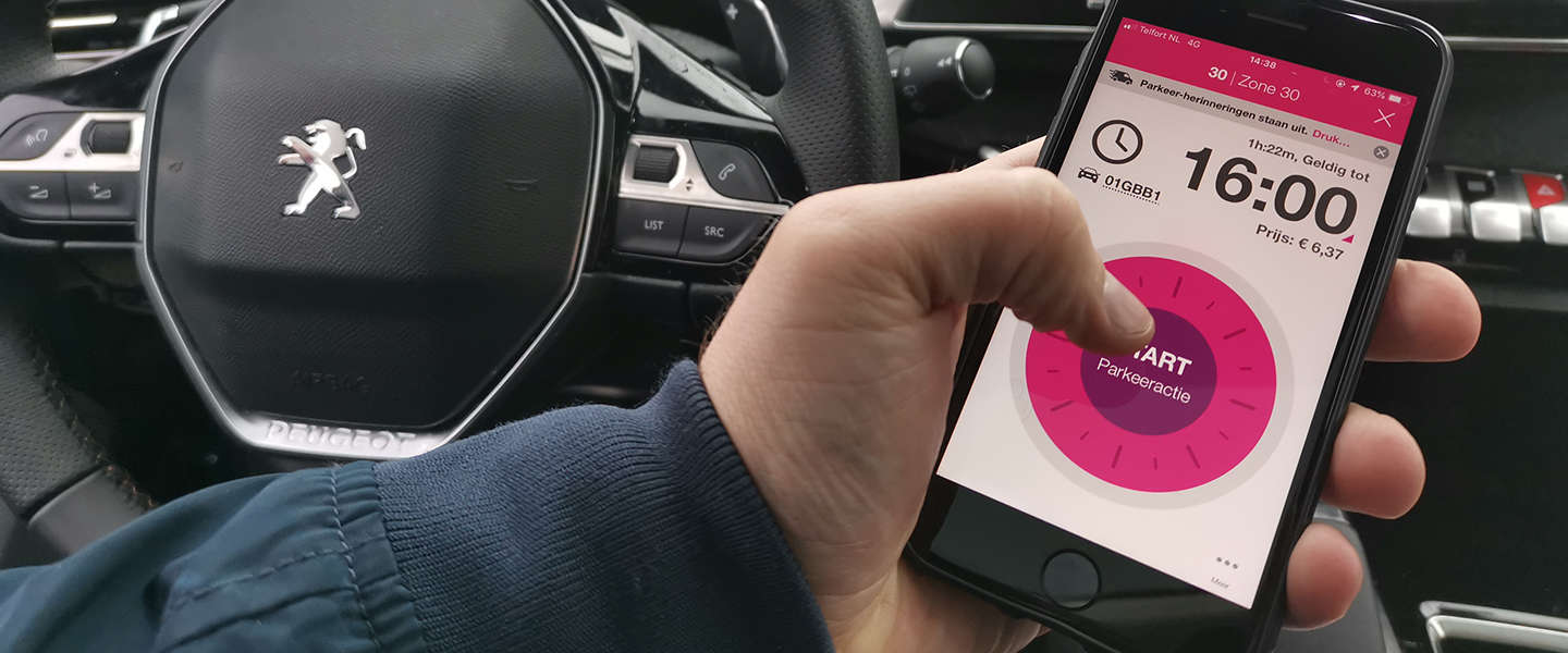 Snel een vrije parkeerplaats vinden doe je met EasyPark