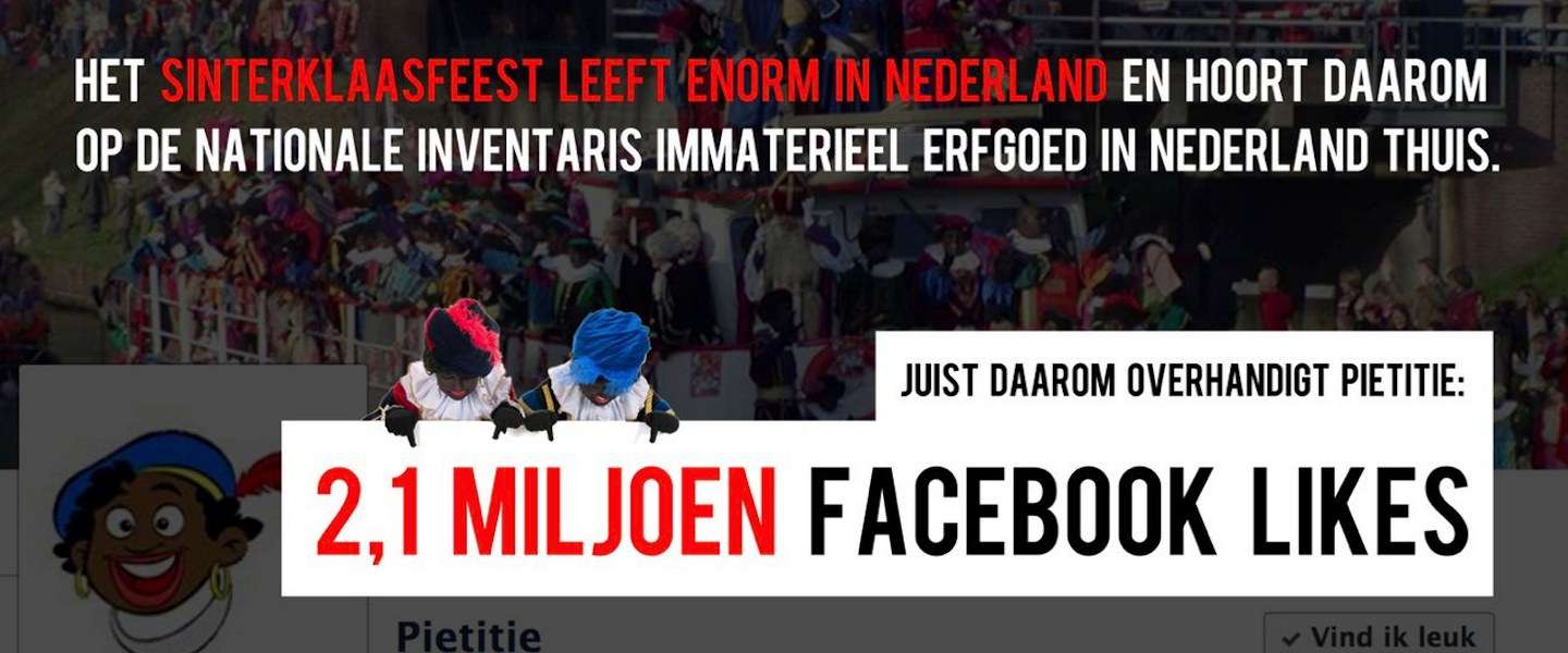 Pietitie, de snelst groeiende Facebookpagina ooit in Nederland gelanceerd