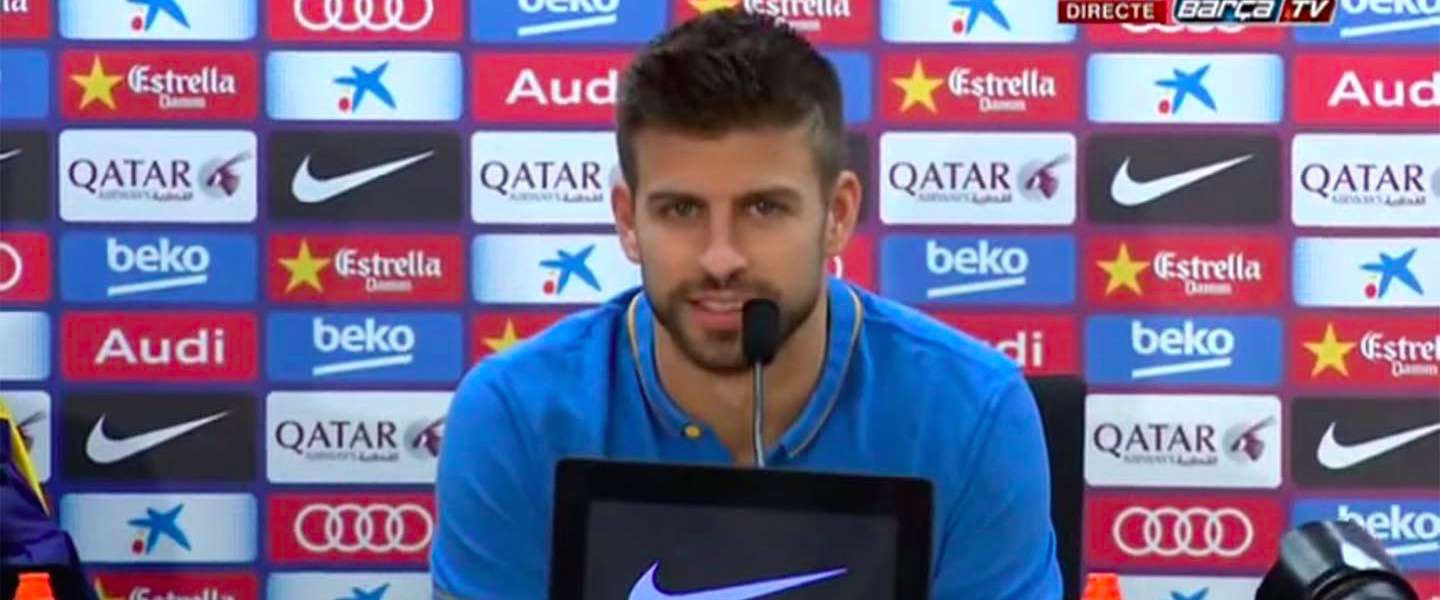 Barcelona verdediger Gerard Piqué stuurt bijna duurste tweet ter wereld ooit