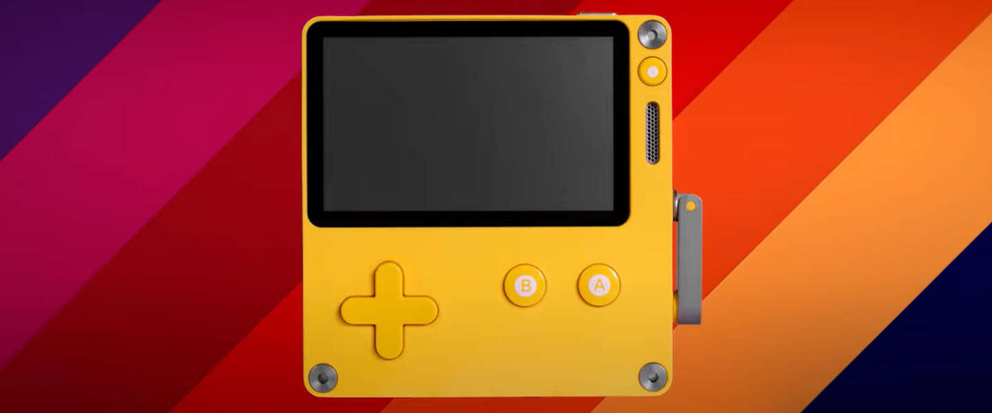 ​Playdate is een handheld die je elke week een nieuwe game geeft