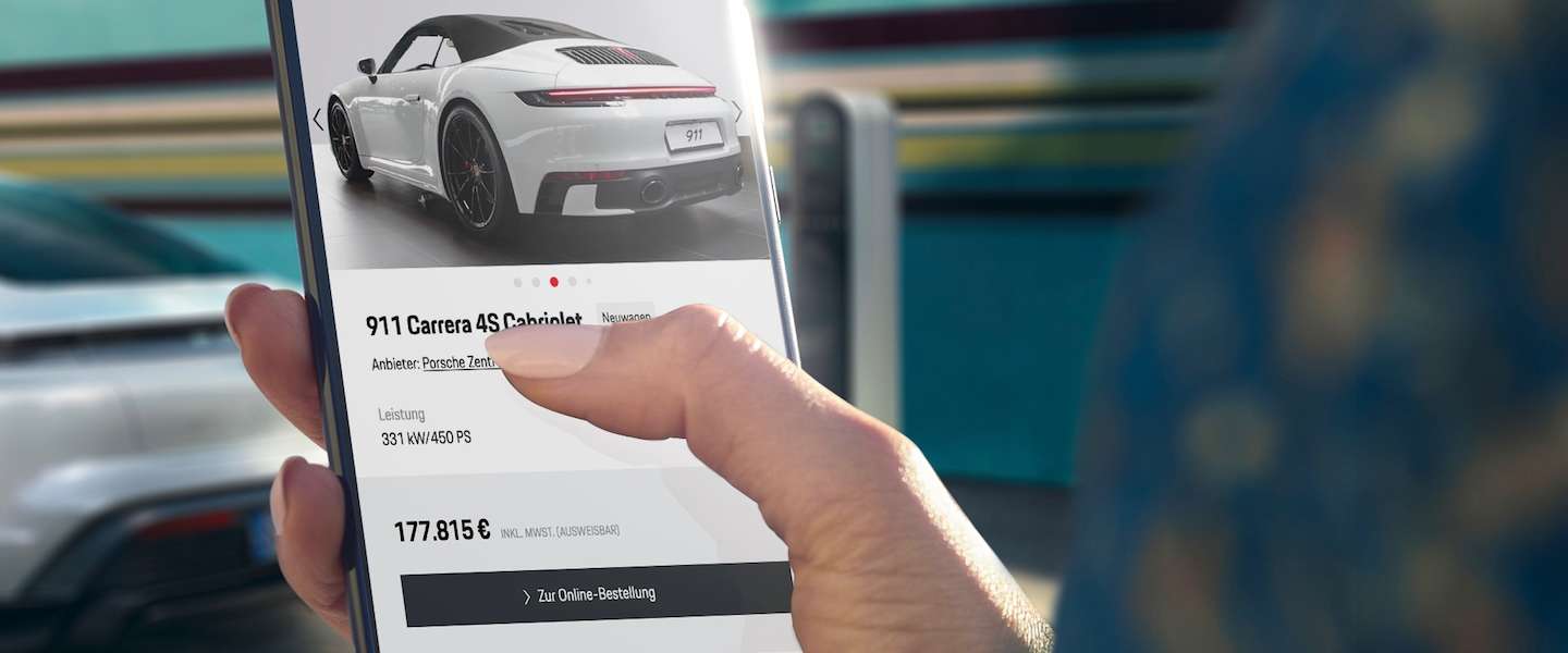 Porsche begint met online autoverkoop