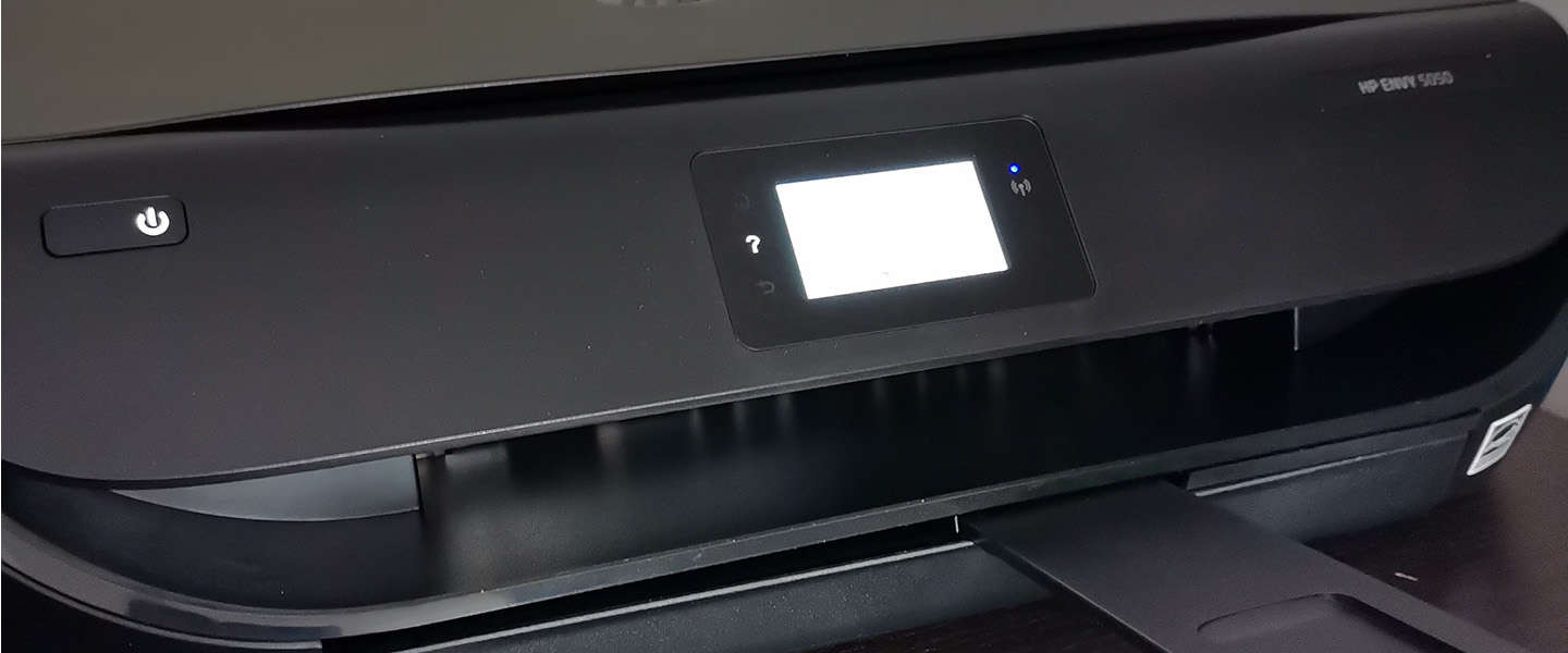 Handig voor thuis, een all-in-one printer die zelf nieuwe inkt regelt
